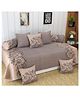 Bajo's Floral print diwan set - Set of 8