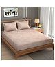 Bajo's King Size Bedsheet with pillow cover - Light Pink