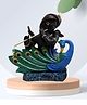 Shree Kala Home Decor Peacock Krishna Statue Playing Flute Statue