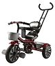 JoyRide Flyer Tricycle For Kids Tricycle with Comfortable Cushion & Brakes in Wheel - Rotating Seat - Boys & Girls Age Group 2 to 5 Years Tricycle - Maroon
