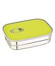 Nabhya Brazil Big Stainless Steel Tiffin Box for Kids, Airtight Leak Proof Lunch Box with Mini Katori Inside with Spoon | Meal Lunch Box for School, Boys & Girls-1220ml  Green