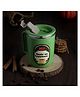 Nabhya Coffee Mate Big Insulated Stylist Double Wall Cup With Lid for Home & Office Stainless Steel Coffee Mug Green