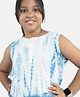 Kiddopanti Sleeveless Tye Dye Top - Blue