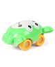 Playmate Pull Back Action Crab Toy - Green Yellow