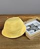 Mi Arcus 100% Cotton Striped Hat -Yellow-Diameter 35 CM-Cms
