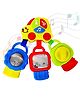 FunBlast Key Chain Shape Musical Rattle Toy for Kids - Multicolor