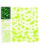 FunBlast Glow in The Dark Aquatic Animal Theme 3D Stickers Set  2 Sheets