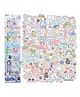 FunBlast DIY 3D Kawaii Stickers Set  16 Sheets (100+ Pcs) Honey Cream Rabbit