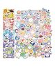 FunBlast DIY 3D Kawaii Stickers Set  16 Sheets (100+ Pcs) Multicolor