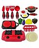 FunBlast Kitchen Play Set Toys for Kids  19 Pcs Cooking Set with Utensils