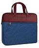 FunBlast Multipurpose Laptop Bag with Hand Strap  Dark Denim Blue