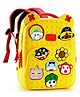 FunBlast Cartoon Theme Backpack for Pre-Schoolers Kids - Yellow 13 inch