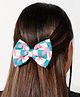 Arendelle Hearts  Bow Detailed Hair Clip - Pink