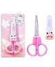 FunBlast Cute Cartoon Theme Scissor with Safety Cover  Pink