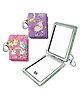 FunBlast Unicorn Design Foldable Mirror with Key Ring  2 Pcs Random Color