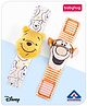 Babyhug Disney Tigger and Pooh Wrist Rattles Pack of 2 - Multicolor