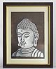 Shree Kala Home Decor Buddha Embossed Foil Painting