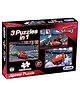 Disney Pixar Cars 3 in 1 Puzzles (48 Pieces) for kids above 4+ Years - 11302