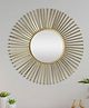 Shree Kala Home Decor Stylish Gold Decorative Wall Mirror