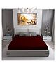 DREAM CARE Water Proof Lycra Stretchable Fitted Mattress Protector Queen Bed Mattress Cover 60x72 Inches - Maroon