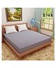 DREAM CARE Cotton Feel Terry Mattress Protector  XL Queen Bed Mattress Cover 66x72 Inches - Grey