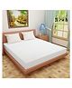 DREAM CARE Cotton Feel Terry Mattress Protector XL Queen Bed Mattress Cover 66x72 Inches - White
