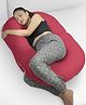 Kwality Dreams Maternity Pillow C Shape Red