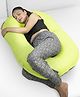 Kwality Dreams Maternity Pillow C Shape Sea Green