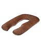 Kwality Dreams Maternity Pillow U Shape Brown