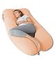 Kwality Dreams Maternity Pillow U Shape Orange