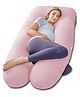 Kwality Dreams Maternity Pillow U Shape Pink