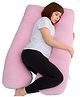 Kwality Dreams Maternity Pillow U Shape Light Pink