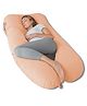 Kwality Dreams Maternity Pillow U Shape Orange