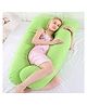 Kwality Dreams Maternity Pillow U Shape Green