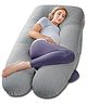 Kwality Dreams Maternity Pillow U Shape Grey