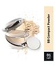 Glam21 2-In-1 Compact and BB Powder Instant Weightless Matte Finish Look Long-Lasting Light-01 20g