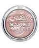 Glam21 Baked Highlighter Silky Pigments Mettalic Finish Creamy Texture Highly Blendable Shade-02 8g