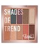 Glam21 Shades of Trend Eyeshadow Palette 10 Highly Pigmented Shades Shimmery Finish, 12g Shade-03