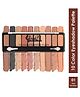 Glam21 Get Smoky 10 Color Eyeshadow Palette |Long-Lasting | Smudge Free | Long Wearing And Easily Blendable Eye Makeup Palette Matte, Shimmery And Metallic Finish
