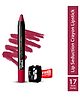 Glam21 Lip Seduction Non-Transfer Crayon Lipstick Lightweight & Longlasting Creamy Matte Formula, 3.6g Dark Violet-17