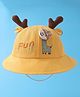 Babyhug Bucket Hat Giraffe Print - Yellow