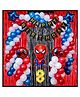 Surprise Decor 8th Happy Birthday Decoration Items Spider Theme Combo Pack of 57 Pcs for Boys, Girls, Kids Spider Theme Birthday Party Decorations, Spider Balloons For Birthday Decorations