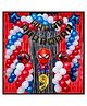 Surprise Decor 9th Happy Birthday Decoration Items Spider Theme Combo Pack of 57 Pcs for Boys, Girls, Kids Spider Theme Birthday Party Decorations, Spider Balloons For Birthday Decorations
