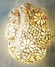 Devansh Multicolor Ganesh Ji Wall Mounted Lamp