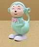 ADKD Monkey Key Toys Colorful Key Wind up Key Toys For Kids Walking Monkey Toys Pack of 1 (Color May Vary)
