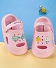 Cute Walk by Babyhug Slip on Clogs with Strap - Pink