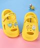 Cute Walk by Babyhug Slip on Clogs with Strap - Yellow