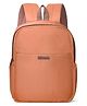 VISMIINTREND Nylon Backpacks for Women and Girls - Brick Orange 13 Inch