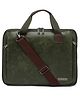 VISMIINTREND Stylish Unisex Vegan Leather Laptop Bag - Green