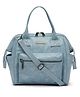 VISMIINTREND Stylish Vegan Leather Shoulder Sling Hobo Bag Backpack Handbag Purse for Women - Blue